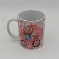 Tasse B&auml;r Fahrrad